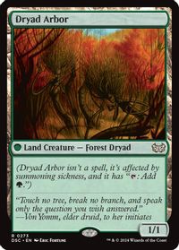 Dryad Arbor — Commander: Duskmourn: House of Horror