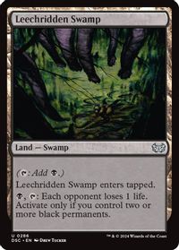 Leechridden Swamp — Commander: Duskmourn: House of Horror