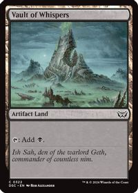 Vault of Whispers — Commander: Duskmourn: House of Horror