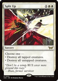 Split Up — Promo Pack: Duskmourn: House of Horror