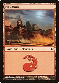 Mountain (74) — Duel Decks: Venser vs. Koth