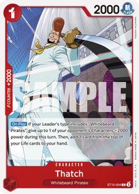 Thatch — Starter Deck 15: RED Edward.Newgate