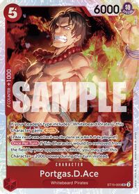 Portgas.D.Ace — Starter Deck 15: RED Edward.Newgate