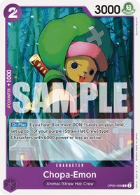 Chopa-Emon — Starter Deck 18: PURPLE Monkey.D.Luffy
