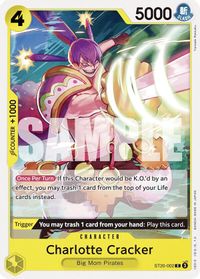 Charlotte Cracker — Starter Deck 20: YELLOW Charlotte Katakuri