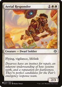 Aerial Responder — The List Reprints