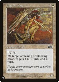 Angelic Page — The List Reprints