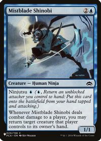 Mistblade Shinobi — The List Reprints