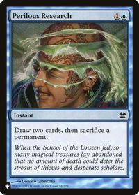 Perilous Research — The List Reprints