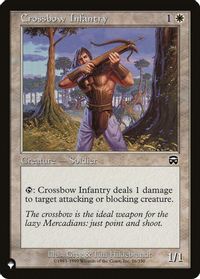 Crossbow Infantry — The List Reprints
