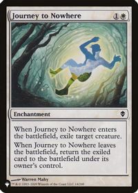 Journey to Nowhere — The List Reprints