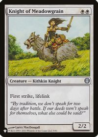 Knight of Meadowgrain — The List Reprints