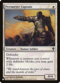 Perimeter Captain — The List Reprints