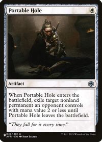 Portable Hole — The List Reprints