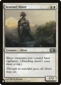 Sentinel Sliver — The List Reprints