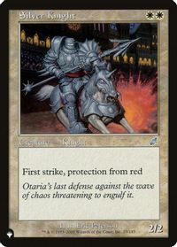 Silver Knight — The List Reprints