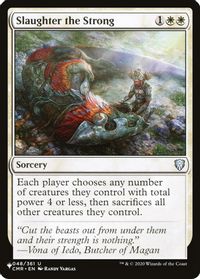 Slaughter the Strong — The List Reprints