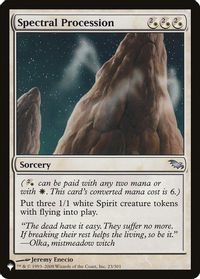Spectral Procession — The List Reprints
