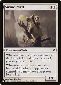Suture Priest — The List Reprints