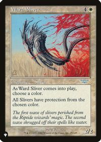 Ward Sliver — The List Reprints