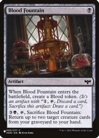 Blood Fountain — The List Reprints