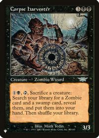 Corpse Harvester — The List Reprints