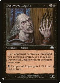 Deepwood Legate — The List Reprints