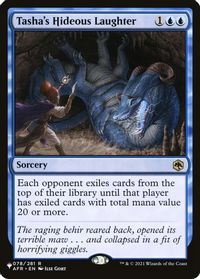 Tasha's Hideous Laughter — The List Reprints