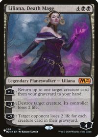 Liliana, Death Mage — The List Reprints