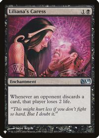 Liliana's Caress — The List Reprints