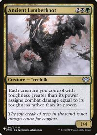 Ancient Lumberknot — The List Reprints