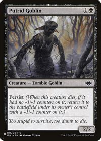 Putrid Goblin — The List Reprints