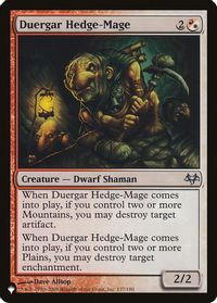 Duergar Hedge-Mage — The List Reprints