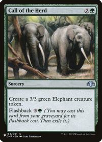 Call of the Herd — The List Reprints