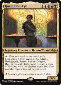 Garth One-Eye — The List Reprints