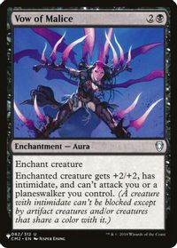 Vow of Malice — The List Reprints