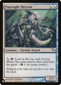 Puresight Merrow — The List Reprints
