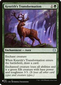 Kenrith's Transformation — The List Reprints
