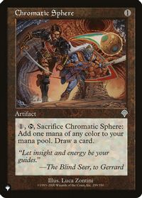Chromatic Sphere — The List Reprints