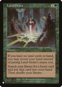 Land Grant — The List Reprints