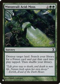 Mwonvuli Acid-Moss — The List Reprints