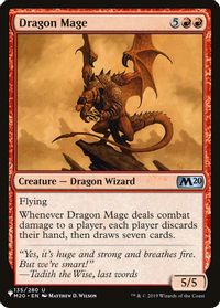 Dragon Mage — The List Reprints