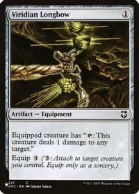 Viridian Longbow — The List Reprints