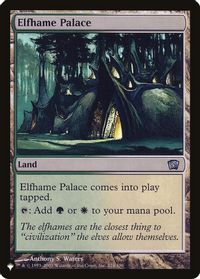 Elfhame Palace — The List Reprints