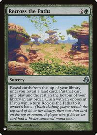 Recross the Paths — The List Reprints