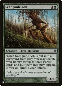 Seedguide Ash — The List Reprints
