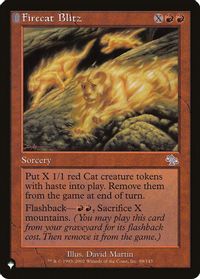 Firecat Blitz — The List Reprints