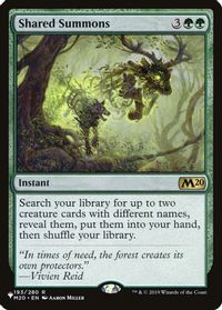 Shared Summons — The List Reprints