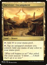 Survivors' Encampment — The List Reprints