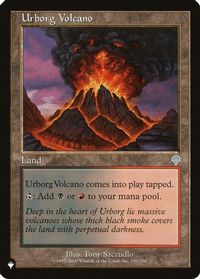 Urborg Volcano — The List Reprints